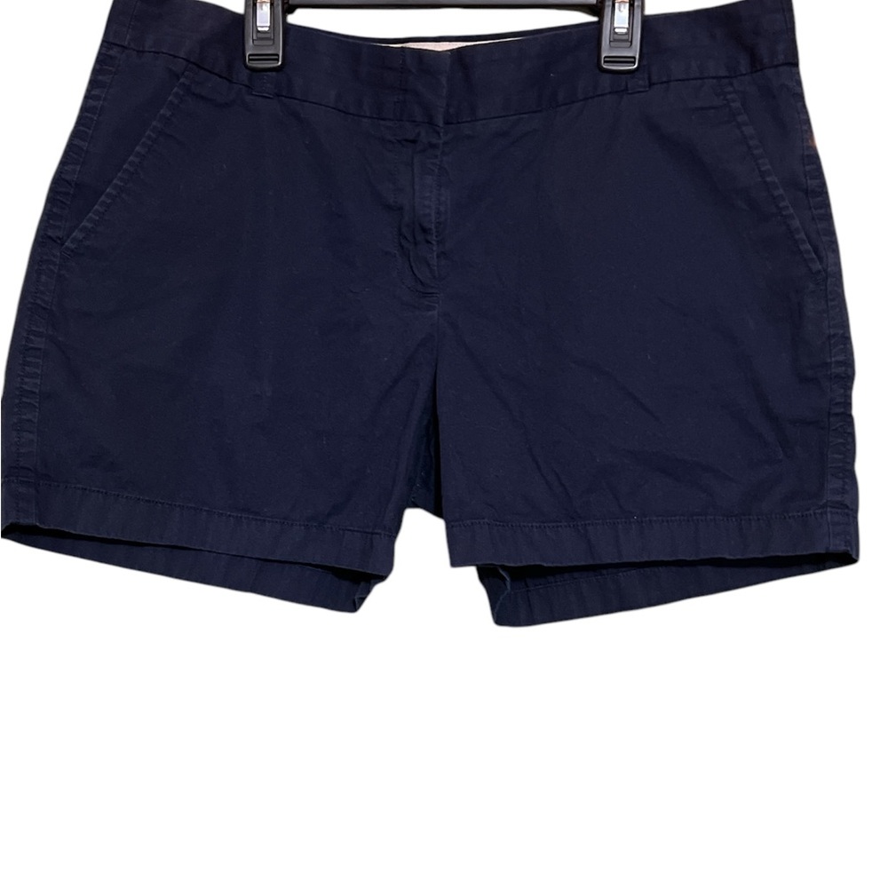J. Crew Blue Bermuda Shorts Casual Cotton Blend